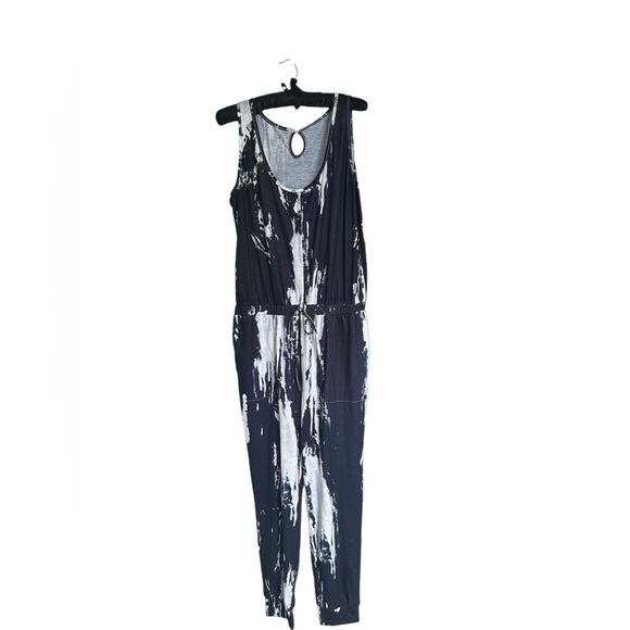 Pants - Blue/White Tie-Dyed Jumpsuit- NWOT
